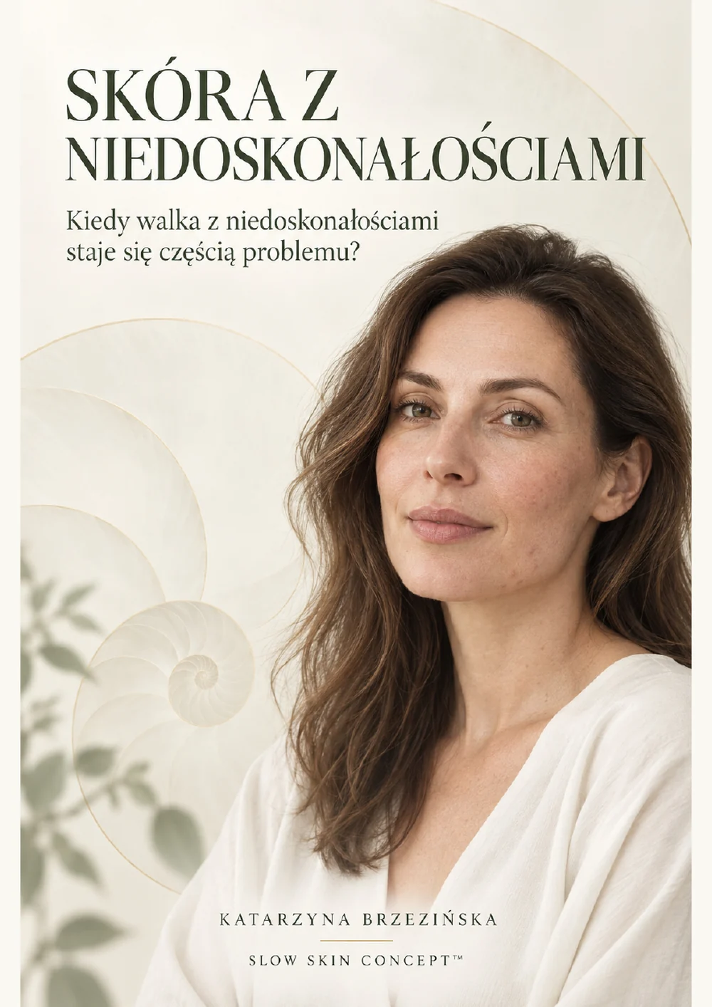 Okładka — strona 1 ebooka „Skóra z niedoskonałościami”.