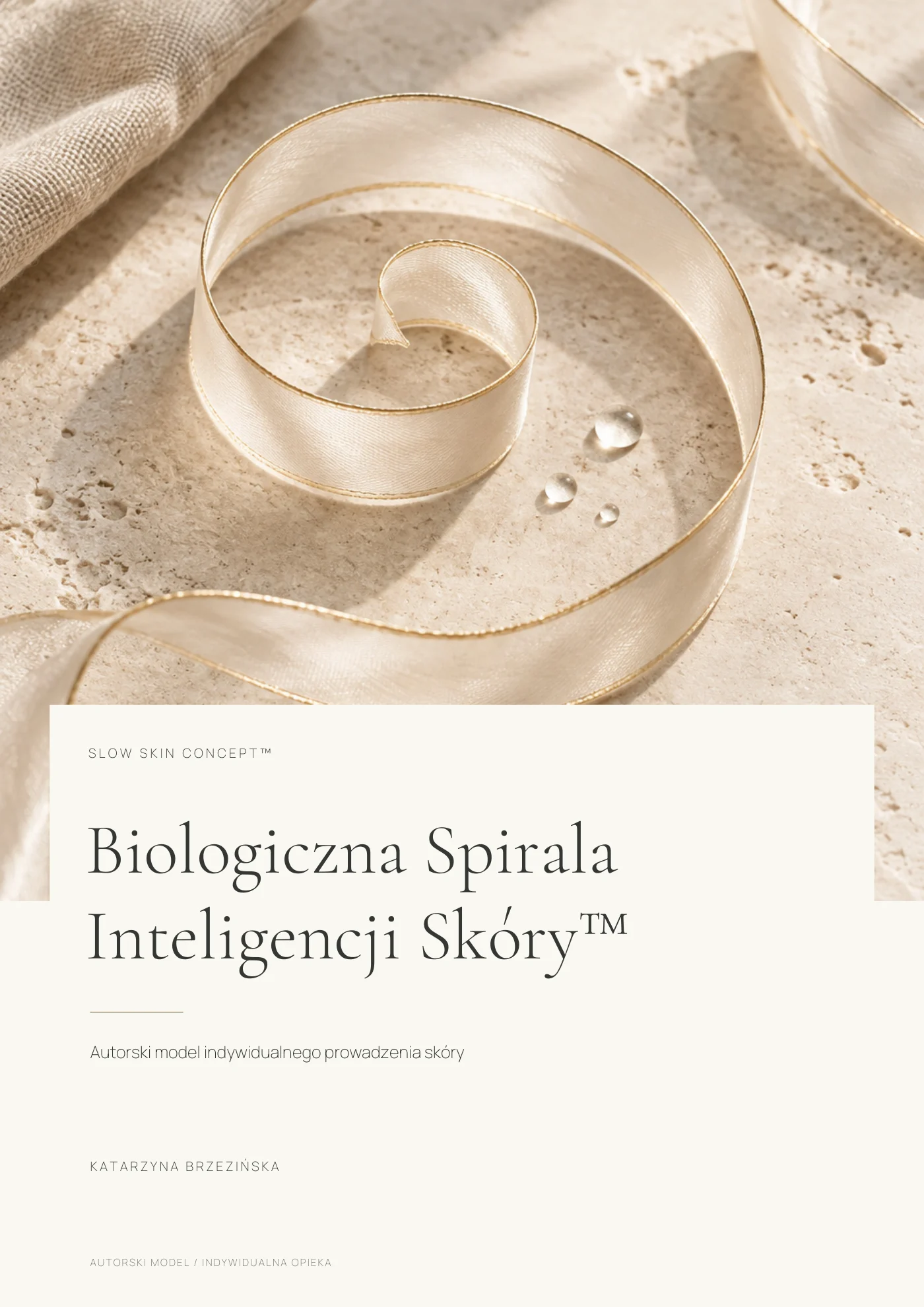 Okładka — strona 1 ebooka Biologiczna Spirala Inteligencji Skóry™