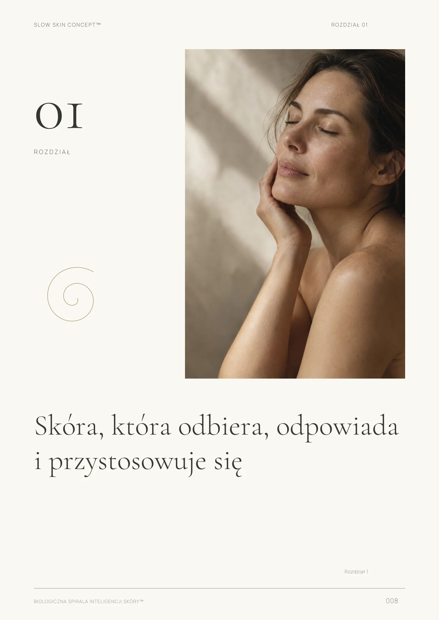 Skóra, która odbiera i odpowiada — strona 8 ebooka Biologiczna Spirala Inteligencji Skóry™